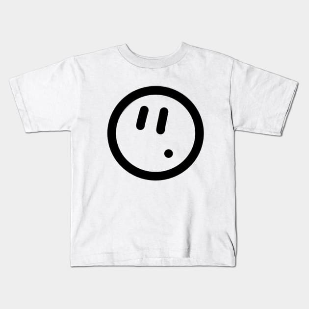 Emoji Face Kids T-Shirt by GarryDeanArt